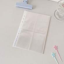 A5/A7 活页相册，带 6 个环、明星照片卡、学生 DIY 计划簿、返校、学校用品