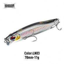 KINGDOM HY 铅笔拟饵 8g 11g 14.5g 17.5g 20g 25g 下沉铅笔鲈鱼远投铅笔饵 - 彩色 - 查看 46