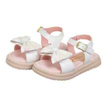 KIT Sandals With Handbag Children's Girl Women's Casual Party Trio Flowers Flower Girl 20 To 27