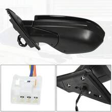 Door Mirror Assembly Power Glass Non-Heated Manual Folding 3 Pins