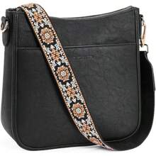 Bolsos cruzados para mujer BOSTANTEN de piel vegana, bolsos de hombro tipo hobo con correa de hombro ancha