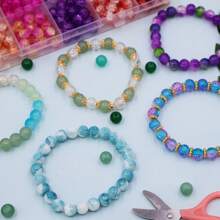 1 set de nuevas pulseras de cuentas, diseño casual y lindo, configuración DIY de múltiples estilos, patrón de dibujos animados, estilo femenino, decoración de joyas, colgante encantador, arte decorativo