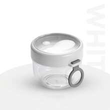 1pc Pink Oatmeal Cup Portable Yogurt Bowl With Lid And Spoon Breakfast Bowl Yogurt Fruit Rake Sugar Water Dessert Bowl Bird's Nest Bowl Breakfast Cups