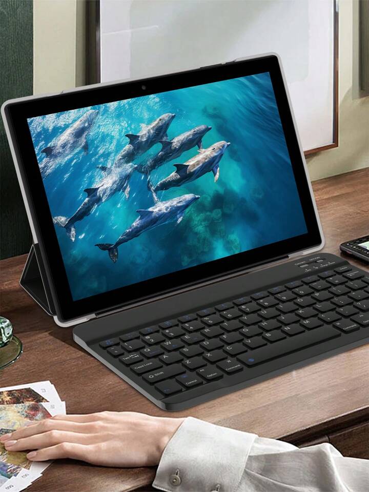 YQ10S Max 2 in 1 タブレット、10インチ Android 15 タブレット
