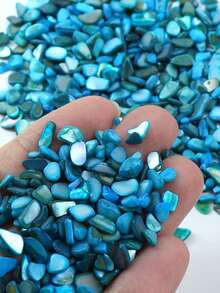 10克不对称贝壳状填充剂，适用于硅胶模具填充、珠宝DIY工艺品制作以及树脂摇摇瓶填充