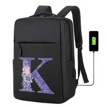 Mochila minimalista para hombres, mochila versátil de gran capacidad para estudiantes, computadoras, viajes, bolsa de negocios unisex lavable