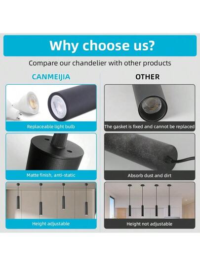 Plafondspot GU10 Vintage Zwart/Wit view 4