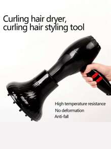 1 pièce Diffuseur de capot de coiffage pour sèche-cheveux, accessoire de cylindre universel pour sécher et coiffer les cheveux, essentiels pour la rentrée scolaire, les vacances, accessoires de cheveux pour femmes