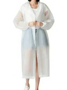 1/2/3pcs EVA Unisex Long Raincoat, Thickened Waterproof Raincoat, Hooded Raincoat, Waterproof, Windproof, Quick-Drying, Breathable - Ideal For Cycling, Hiking And Outdoor Adventure,Spring Summer Picks,Brides Maid Gifts,Room,Bedroom Decor,Beach,Travel,For Men,For Women,Vacation,Outdoor,Garden,Travel Essentials,Portable Essentials,Beach Essentials,Graduation Season,Commencement,Graduation Ceremony,Graduation Gift,Graduation Present,Graduation Gift,Graduation Present,Congrats Grad,Congratulations Graduate,Valedictorian,Finish School,Graduation Party,Outdoor Essentials,Travel Portable,Hiking Essentials,Camping Essentials,Portable Tools,Summer Essentials ,Summer Portable,Raincoat / Rain Jacket / Waterproof Jacket - Multicolor - View 6