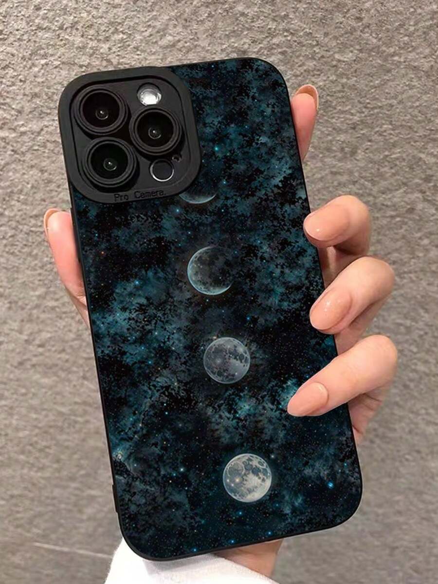 纹理边缘彩绘月相保护手机壳适用于 14、14 Pro、14 Pro Max，3D 卡通手机壳适用于 13、13 Pro、13 Pro Max、11、11 Pro Max、12、12 Pro、12 Pro Max、XR、XS，适合 15、15 Pro、15 Pro Max、16、16 Pro、16 Pro Max、S23、S24、S25、S24 Plus、S25 Plus、A56、A36、A26