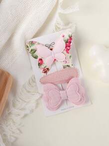 3 buc nou bomboane culoare bowknot delicat și drăguț agrafă accesorii de păr cleme pentru copii fete cadouri decorative