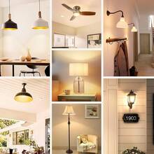 Bombillas LED A19 13W Luz Diurna 5000K Paquete de 4 - Blanco - Ver 10