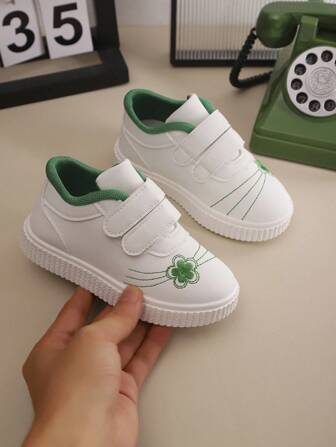Children's Sports Single-Shoe Girls, 2025 New Style Fashionable And Versatile Round-Toe Thick-Soled Anti-Slip And Breathable Casual Sports Boys' Single-Shoe Shoes