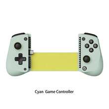 GAMESIR X5 Lite Gaming Controller - Hall Effect Joystick For Precise Control, Elastic Silicone Buttons, Type-C Fast Connection, Ergonomic Anti-Slip Grip, Console-Level Gaming Experience, Lime Green - Lime Green - View 2