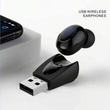 Smart Call Noise-Proof In-Ear Headphones, Invisible Wireless Earbuds With Painless Wear, Bluetooth 5.3 Clear Calling For Driving And Business, Suitable For All Bluetooth Devices, New Year & Valentine's Day Gift