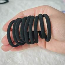 200 Stück / 10 Stück Haargummis mit hoher Elastizität, vielseitig und elegant einfach minimalistische Haarband, geeignet für Alltagsausflüge, Lässig, Party, Pendeln, Urlaub, Gesichtswäsche, Baden, Make-up, Frisuren, passendes Zubehör für Haargummis, Haargummis, Haargummis