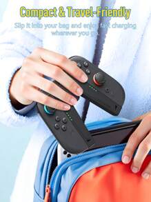 Compatible Switch 2 Game Controller Grip, New 2025 Model Game Console Accessories, Compatible With Switch NS2 Controller Charging Grip, Joycon 2 Magnetic Charging Dock, NS Second Generation With Shell Charging Grip, Switch/OLED Controller Stand