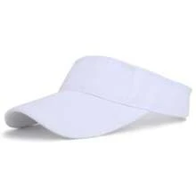 1 pezzo Visiera da baseball con parte superiore aperta, unisex, per protezione solare e sport all'aperto
