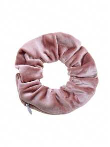 1/2pcs Velvet Headband With Hidden Pockets, Multifunctional Hair Accessory Bag, Storage Manager For Money And Small Items, Zipper Elastic Headband With Key Secret Compartment, Cash, Lipstick, Multifunctional Hidden Private Funds, Portable Pocket Toilet Bag, Travel Wash Bag, Toilet Travel Bag, Makeup Storage Beach Bag, Vacation Essentials, School Supplies, Travel Essentials, University Dormitory Bathroom For Ladies, Shower Headband