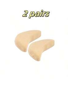2片装女士泡沫前脚掌鞋垫，适用于高跟鞋，缓解疼痛，缩小鞋码，鞋内填充物及保护配件