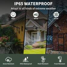 Solar Lights Outdoor Waterproof IP65 10000K 3 Lighting Modes Motion Sensors Light Beads Dusk To Dawn Suitable For Commercial Area, Parking Lot, Yard, Outdoor Lighting