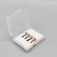 4pcs 14# Fishing Hooks, Lures For Fly Fishing, Bionic Baits, Carp Baits, Soft Plastic Baits, Suitable For Beginners, Small Size And Portable - Multicolor - View 10