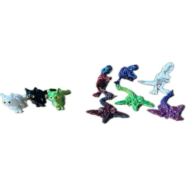 1pc 3D Printed Tyrannosaurus Dinosaur Creative Action Figure Toy, Full Articulation, Ornament3D Printed Fidget Toy,3D Printed Fidget Toy, Tyrannosaurus Dinosaur Model Figurines,Desk Ornaments,Halloween Christmas Gifts