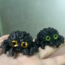 [3D Printed] Cute Spider | 1/6pcs | Durable Plastic | 3D Printed | Home And Office Decor, Aquarium Decor, Garden Decor | Exclusive Holiday Decoration