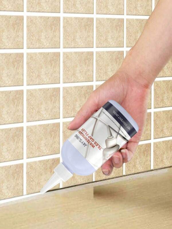 260ml Ceramic Tile Grout, Caulk Filler, Suitable For Kitchen, Bathroom, Ceramic Tiles, Floor Tiles, Anti-Mold, Tile Grouting, Wall Tile Caulk