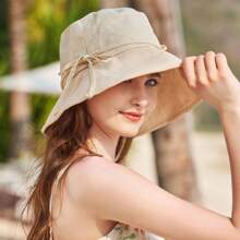 Breathable Cotton Bucket Hat With Adjustable Chin Strap - Fisherman Sun Hat For Outdoor, Summer & Casual Wear (Unisex)