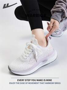 WARRIOR Warrior Fashionable Retro Sports Shoes For WomenSpring And SummerLightweight Comfortable Breathable Running Shoes Modest Style Casual Yet Sleek Sneakers Applicable Throughout The Year Wear-Resisting All-Day Wear Training Sneakers Soft Sole