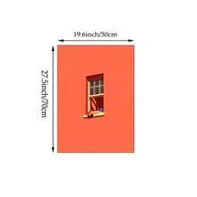 1幅简约大胆的墙面艺术帆布画，温暖阳光彩色印花帆布，多巴胺海报，适用于公寓、卧室、宿舍、走廊、房间装饰，送给爱书人的礼物，可选无框或有框。