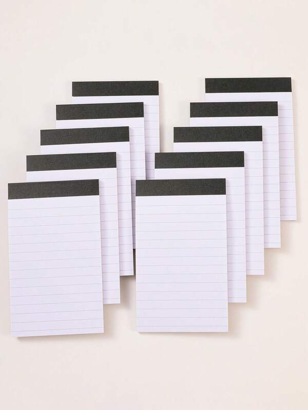 5pcs Lined Memo Pads, 3"X5" Small Writing Notepads, Pocket-Sized With 30 Pages Per Notebook, Suitable For School, Office, Stationery, Note Taking, Educational Supplies,School Supplies,Back To School