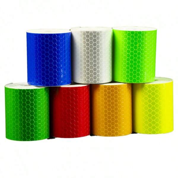 2,5 cm x 2,7 m reflektierendes Band, wasserfestes reflektierendes Sicherheits-Warnband für den Außenbereich, LKW, Bekleidung