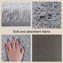 1 tấm thảm nhà tắm cho góc tắm vòi sen, làm bằng sợi nhỏ, có đế chống trượt, hình chữ L, thảm nhà tắm mềm mại cho phòng tắm vòi sen, spa và sử dụng nhiều phòng | Thảm nhà tắm có thể giặt bằng máy cho nhà bếp, phòng giặt, phòng ngủ, RV, lối vào - Nhiều màu - Xem 3