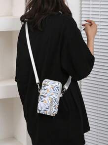 Borsa a tracolla sportiva da donna - Portafoglio multifunzione per cellulare (da indossare a spalla/braccio/a tracolla)