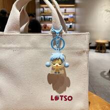 Sleeping Bubble Keychain, Cute Cartoon Couple Keyring Bag Charm, Car Key Chain Pendant - Multicolor - View 3