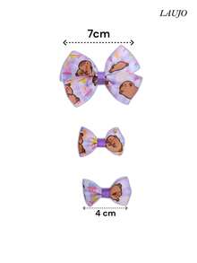 36 Horquillas Moño con figura de Capibara Diseño Variado para Decoración de Pelo, colección de 36 piezas, ideales para fiestas infantiles y disfraces de Halloween, creatividad y variedad en accesorios divertidos.