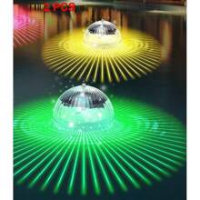 Solar Floating Lights Swimming Pool Waterproof LED Solar Power Multi Color Changing Water Drift Lamp For Fish Tank Pond Led Solar Floating Lamps Swimming Pool Ball Solar Panel Powered Pond Drift Waterproof Glow Show Disco Color Changing Lights