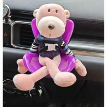 1pc Car Air Vent Decor, Fit For Labbu Accessories, Doll Less Than 7.09 Inches, Valentine's Day/St. Patrick's Day Gift, Made Of Plastic For Women Storage Organizer Travel Essentials Back To School Dormitory Storage