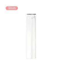 2 Stücke transparenter Acryl Weichton Dickenmesser, Weichton Glättmatte & Lineal, DIY Weichton Bastelbedarf Werkzeug