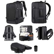 Large Business Travel Backpack Vacuum Laptop Onboard - màu đen - Xem 11