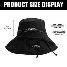 Breathable Cotton Bucket Hat With Adjustable Chin Strap - Fisherman Sun Hat For Outdoor, Summer & Casual Wear (Unisex)