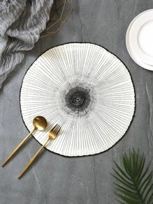 2pcs Natural Woven Placemats, Bohemian Placemats, Oval Lace Openwork Placemats, Suitable For Kitchen Dining Table, Indoor, Outdoor, Washable, Heat-Resistant Placemats, Wipeable Table Mats, Suitable For Camping, Festivals, Weddings, Parties