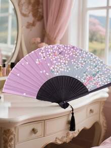 个性定制新款时尚折扇，纯色折扇，舞蹈道具，夏季扇子，伴娘扇，新年扇子，婚纱，伴娘礼物，新婚礼物，旅游团扇，太极扇，办公室用，学校用，教室用，同事用，宿舍用，初中生，中学生，大二，低年级学生，个性化，独特，定制