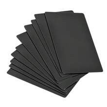 Blank Metal Card Anodized Aluminum Plate For DIY Laser Printing Engraving
