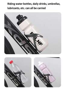 Portabotellas de bicicleta de fibra de carbono/multicolor, pesa solo 29g, soporte de botella de agua ligero de una sola pieza de ABS para bicicleta de carretera, accesorio de ciclismo
