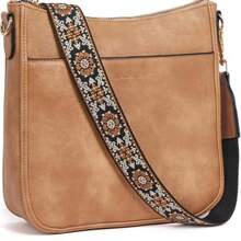 Bolsos cruzados para mujer BOSTANTEN de piel vegana, bolsos de hombro tipo hobo con correa de hombro ancha