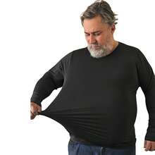 UV 50+ Thermal Shirt Plus Size Extra Large Sun Protection Long Sleeve