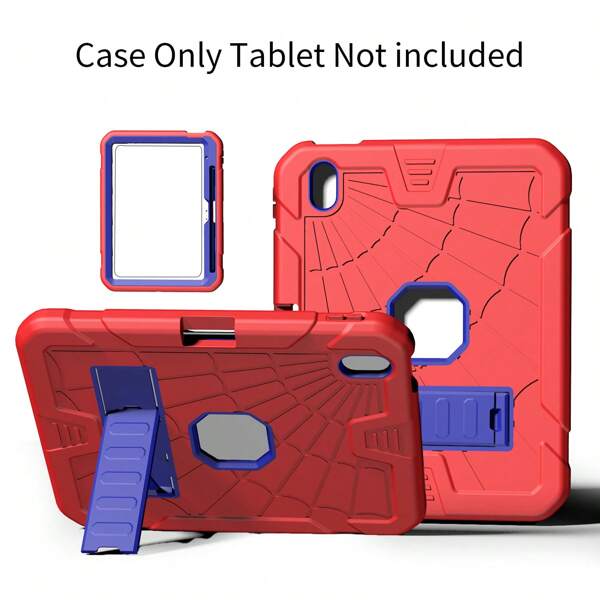 Funda de stock anti-caída de la industria militar compatible con iPad de 10.a generación 2022/2024 (10.9 pulgadas), iPad (A16) de 11 pulgadas de 11.a generación 2025, iPad 11 (A16 2025) de 11 pulgadas, funda protectora resistente y a prueba de golpes de grado militar de 10.9 "11'' con soporte incorporado compatible con la funda para tableta iPad de 10.a generación de 10.9 pulgadas
